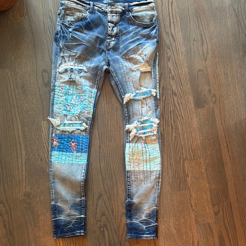 AMIRI Blue Denim Jeans